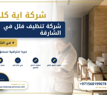 صورة شركة تنظيف فلل في الشارقة |0568199078| تنظيف وتعقيم