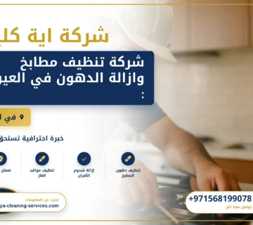 صورة شركة تنظيف مطابخ وازالة الدهون في العين :