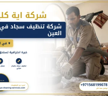 صورة شركة تنظيف سجاد في العين