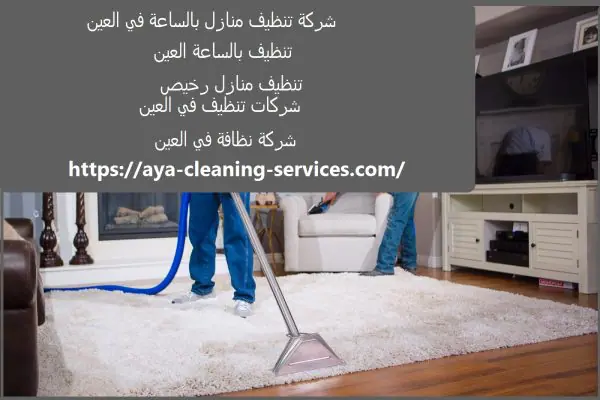 شركة تنظيف منازل بالساعة في العين