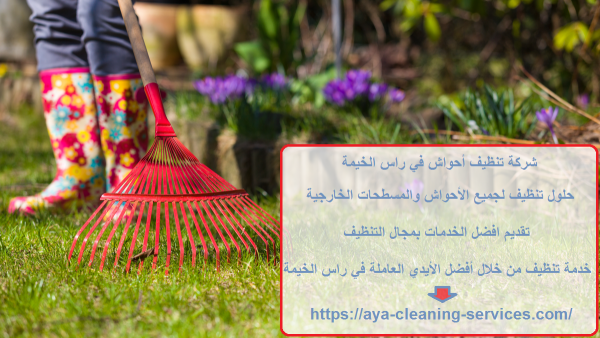 شركة تنظيف أحواش في راس الخيمة