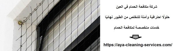 شركة مكافحة الحمام في العين