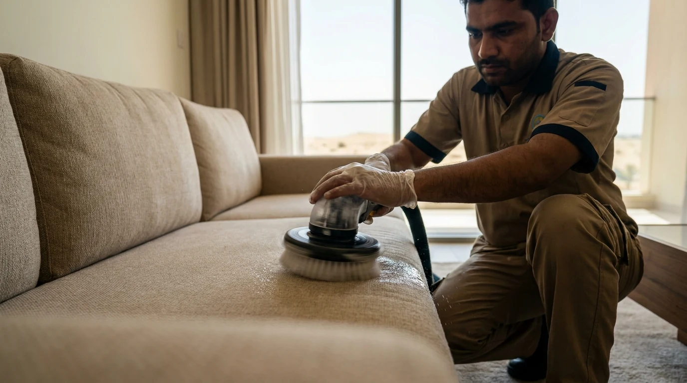 أفضل شركة تنظيف كنب في أبوظبي: نظافة فائقة ولمعان يدوم — شركة اية كلين